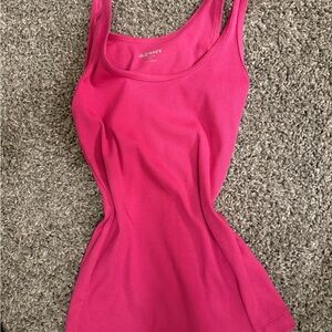 Old Navy Fuchsia Ribbed Tank Top
